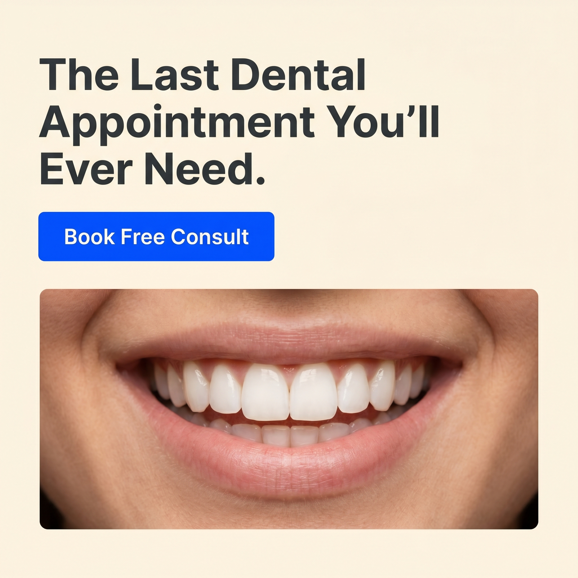Sample implant ad creative 5